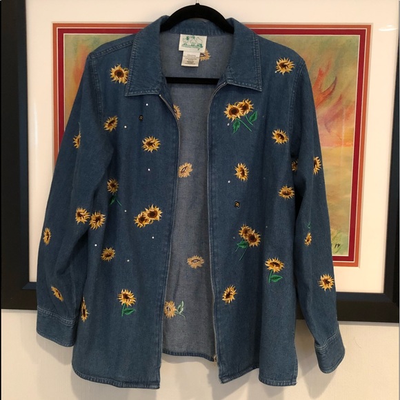 quacker factory jean jacket